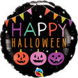 Halloween Foil Balloon Pumpkins & Banners