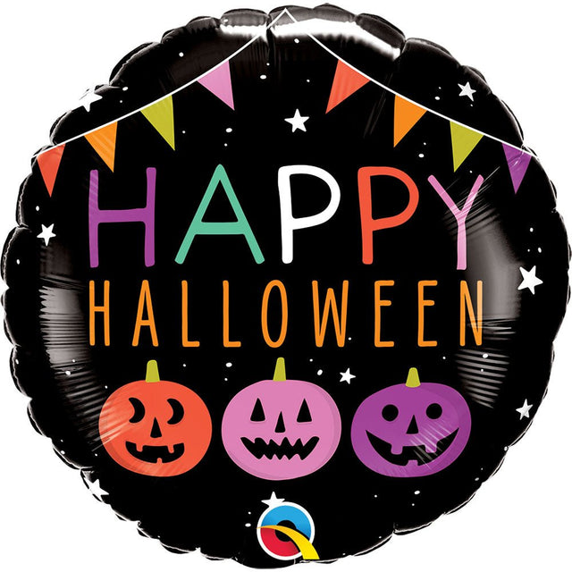 Halloween Foil Balloon Pumpkins & Banners