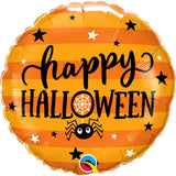 Halloween Foil Balloon Spider & Stars