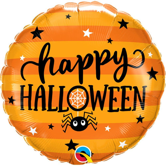 Halloween Foil Balloon Spider & Stars