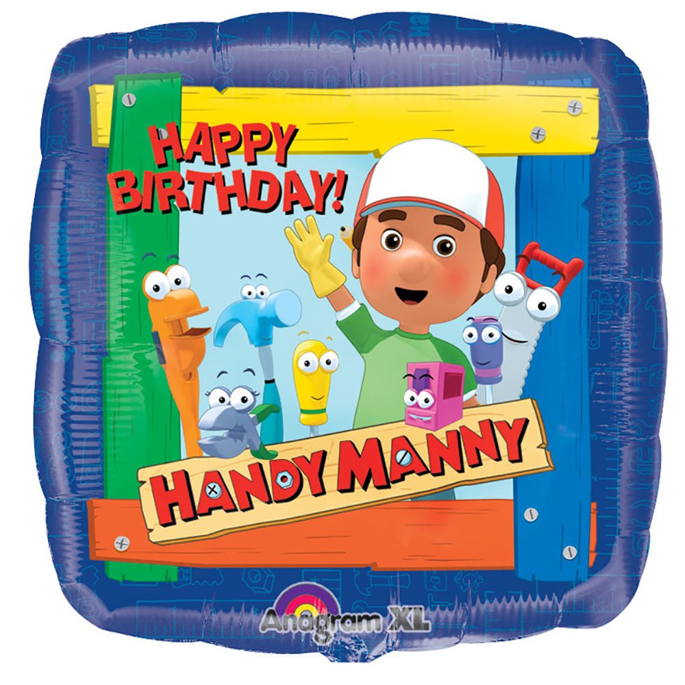 Foil Balloon Kids Handy Manny Birthday
