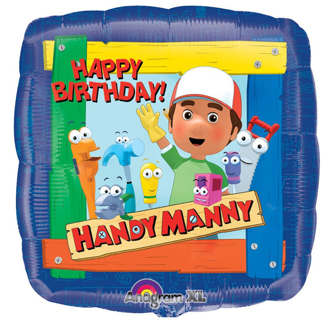 Foil Balloon Kids Handy Manny Birthday
