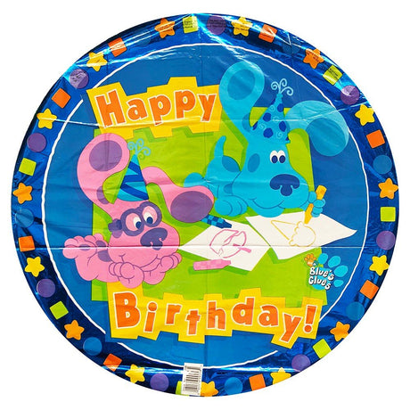 Foil Balloon Blue's Clues & Magenta Birthday