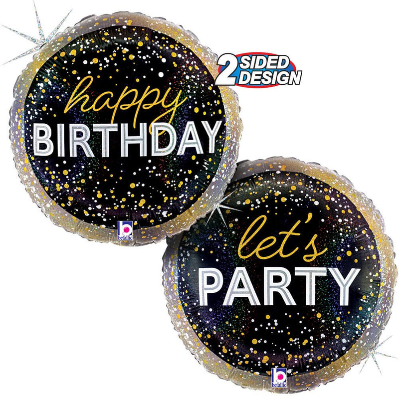 Foil Balloon Happy Birthday Metallic Party
