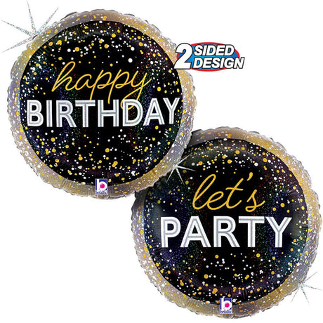 Foil Balloon Happy Birthday Metallic Party