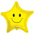 Foil Balloon Happy Face Star