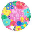 Mother's Day Foil Balloon Pretty Flowers in Pink