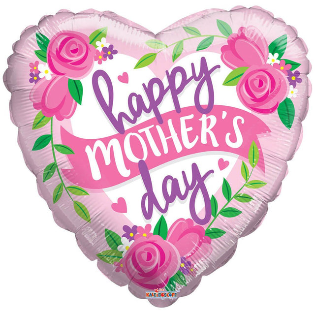 Mother's Day Heart Foil Balloon