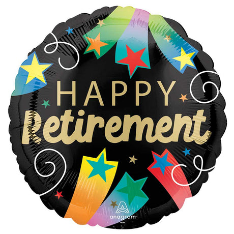 Retirement Foil Balloon 18 Inch Happy Retirement