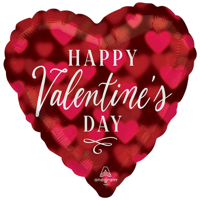 Foil Balloon Happy Valentine's Day Heart