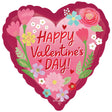 Heart Foil Balloon for Valentine's Day