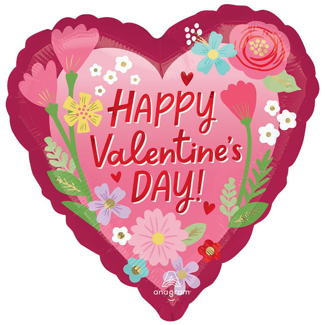 Heart Foil Balloon for Valentine's Day