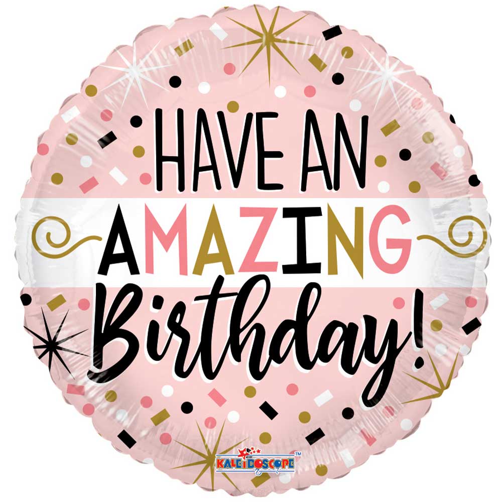 Foil Balloon Have An Amazing Birthday