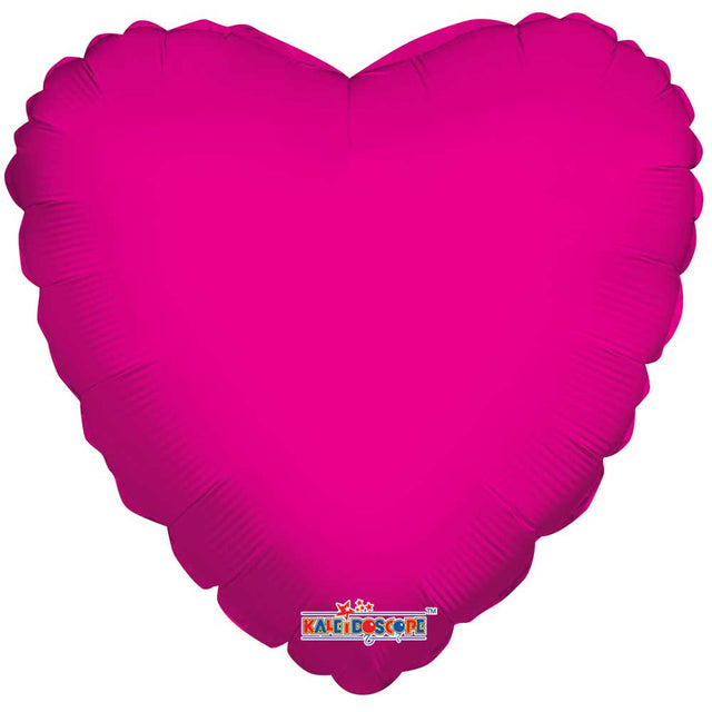 Heart Foil Balloon Hot Pink