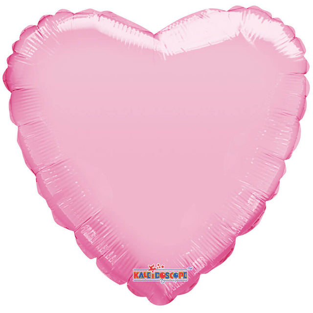 Heart Foil Balloon Macaron Pale Pink