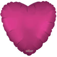 Heart Foil Balloon Matte Hot Pink