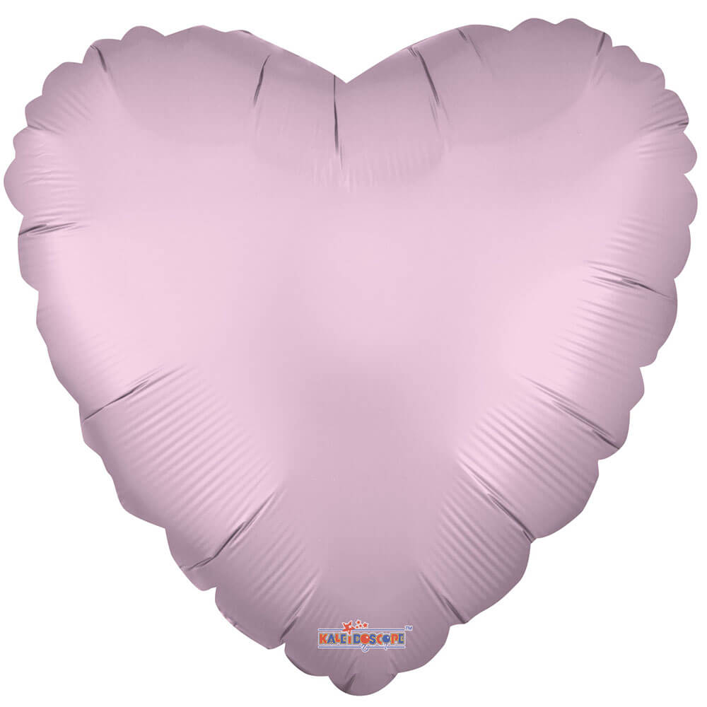 Heart Matte Pink Foil Balloon