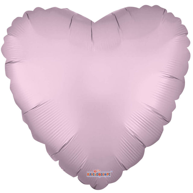 Heart Matte Pink Foil Balloon