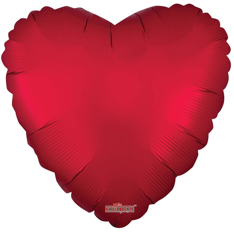 Heart Matte Red Foil Balloon
