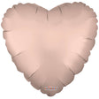 Heart Foil Balloon Matte Rose Gold