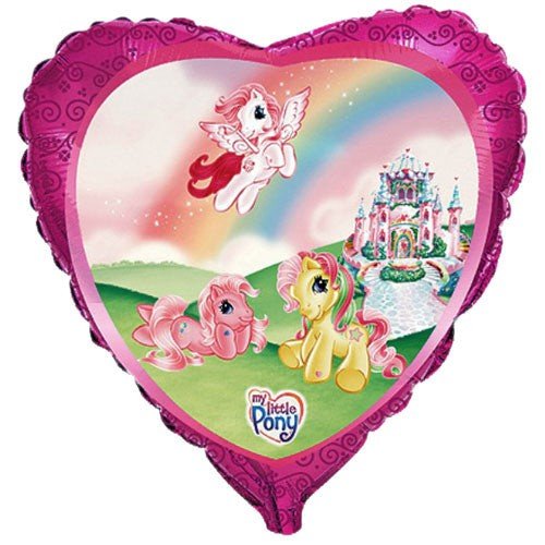 My Little Pony Heart Foil Balloon