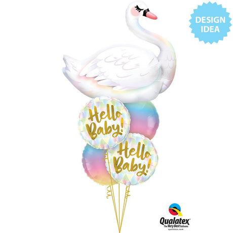 Foil Balloon Hello Baby! 18 Inch