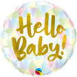 Foil Balloon Hello Baby! 18 Inch
