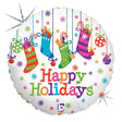 Holiday Polka Dots Foil Balloon