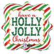 Christmas Foil Balloon 18 Inch Holly Jolly