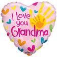 Grandparent's Day Heart Plastic Balloon