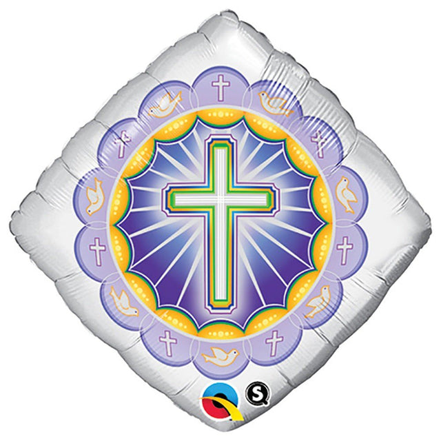 18 Inch Cross Foil Balloon