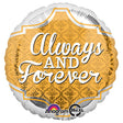 Foil Balloon Infinite Marriage Blessings 18 Inch
