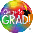 Foil Balloon Iridescent Congrats Grad