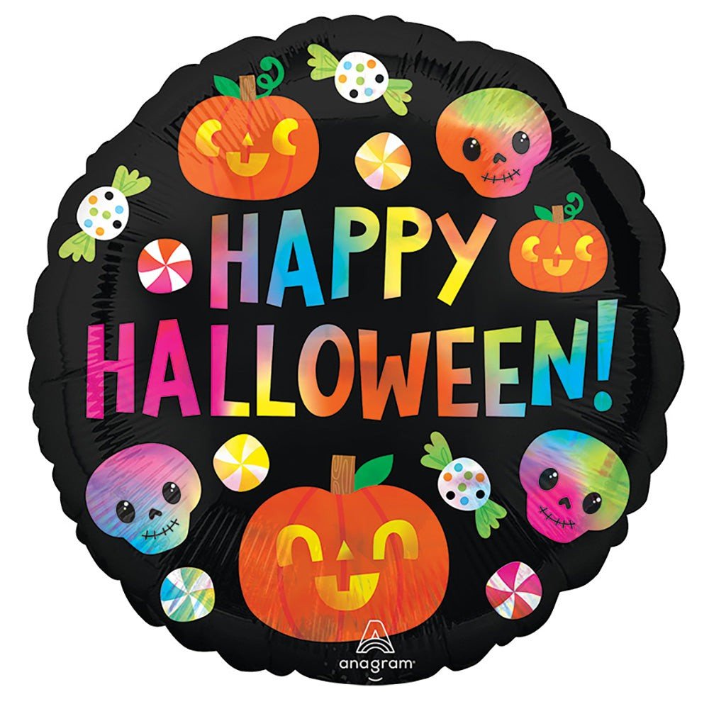 Halloween Foil Balloon - Iridescent Cuties