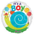 Foil Balloon Boys 18 Inch It's A Boy Snail