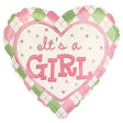 Foil Balloon Girls It's A Girl Sweet Pea