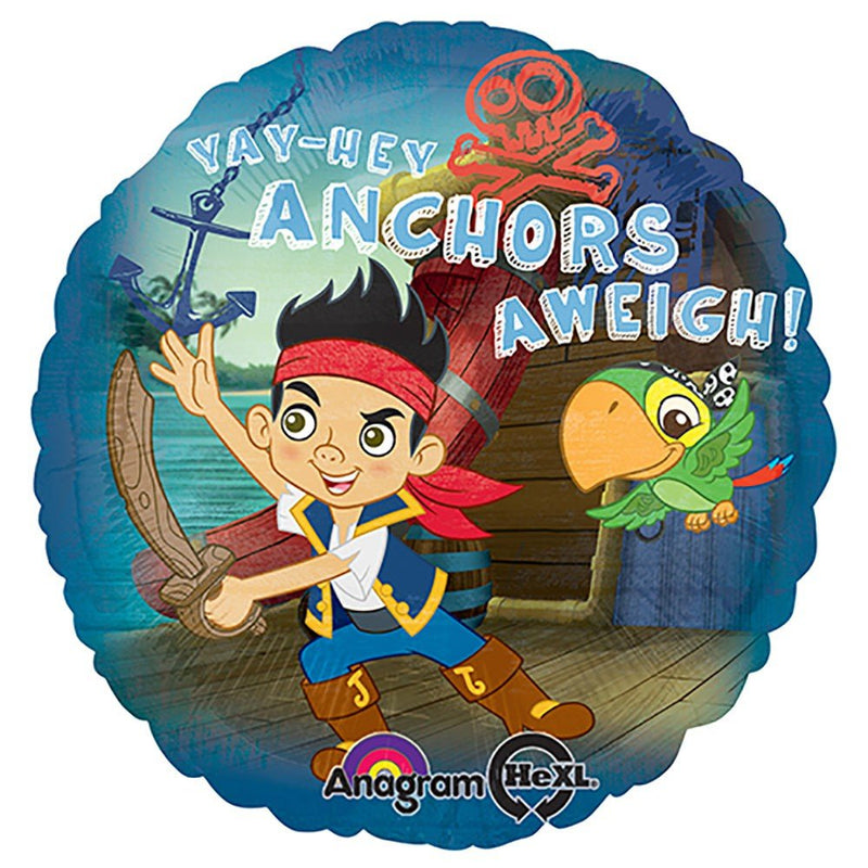Foil Balloon Jake and the Never Land Pirates
