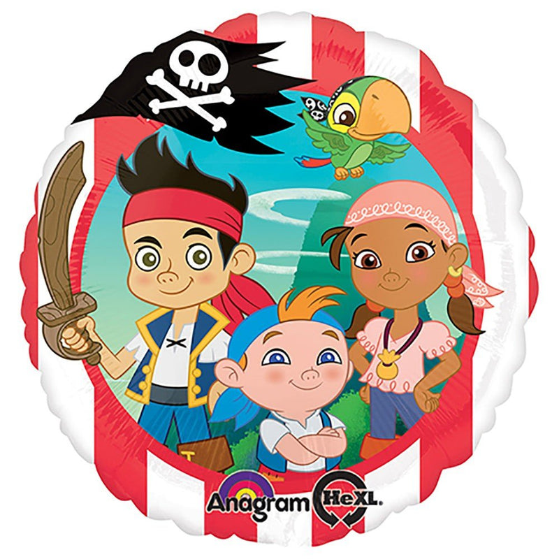 Jake Never Land Pirates Foil Balloon