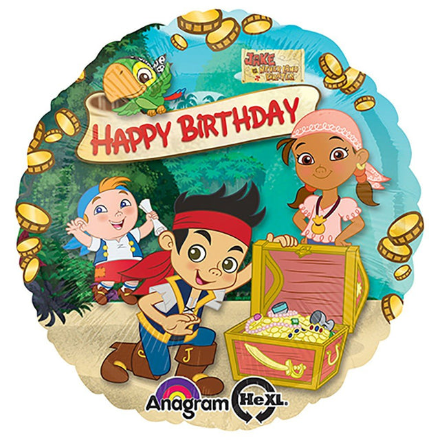 Foil Balloon Jake & The Neverland Pirates Birthday