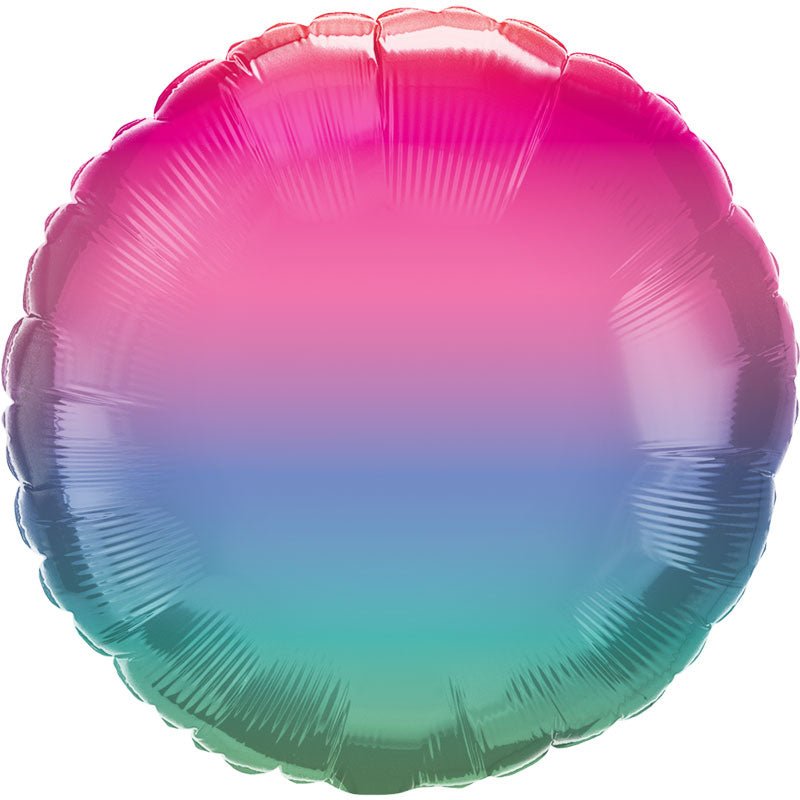 Foil Balloon 18 Inch Jewel Ombre