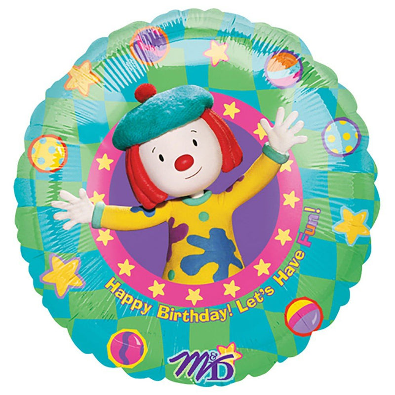Foil Balloon JoJo's Circus Birthday 18 Inch