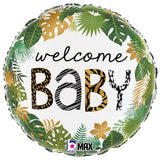 Foil Balloon Jungle Welcome Baby