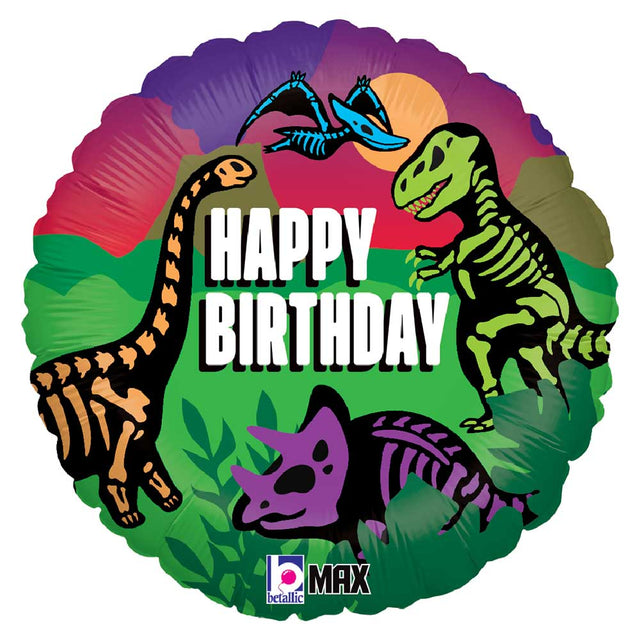 Jurassic Birthday Foil Balloon