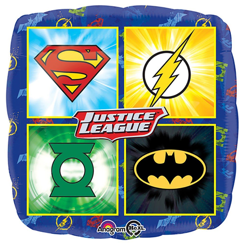 Justice League Foil Balloon 18 Inch