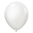 Latex Balloons 18 Inch Kalisan Opaque Satin Snow White