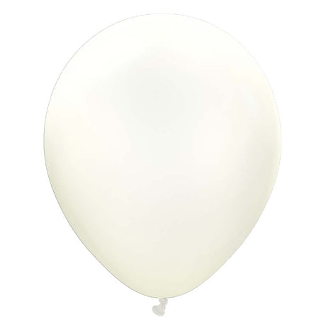 18 Inch Retro White Latex Balloons