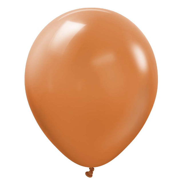 Latex Balloons 18 Inch Caramel Brown