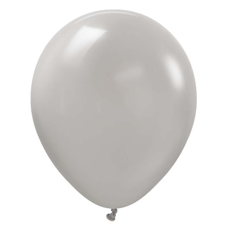 18 Inch Grey Latex Balloons