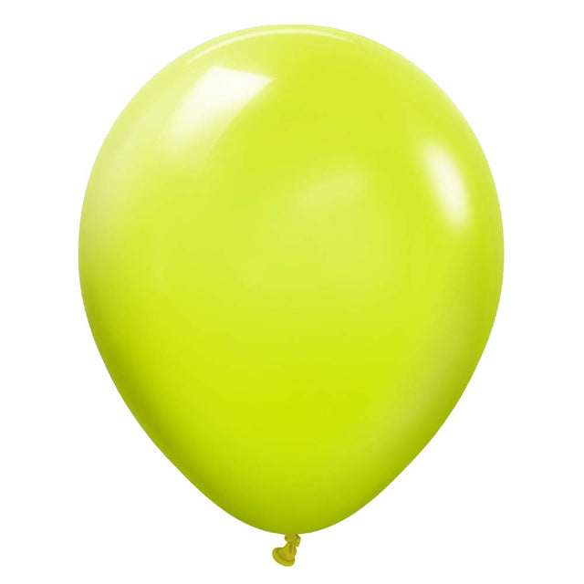 18 Inch Latex Balloons Lime Green