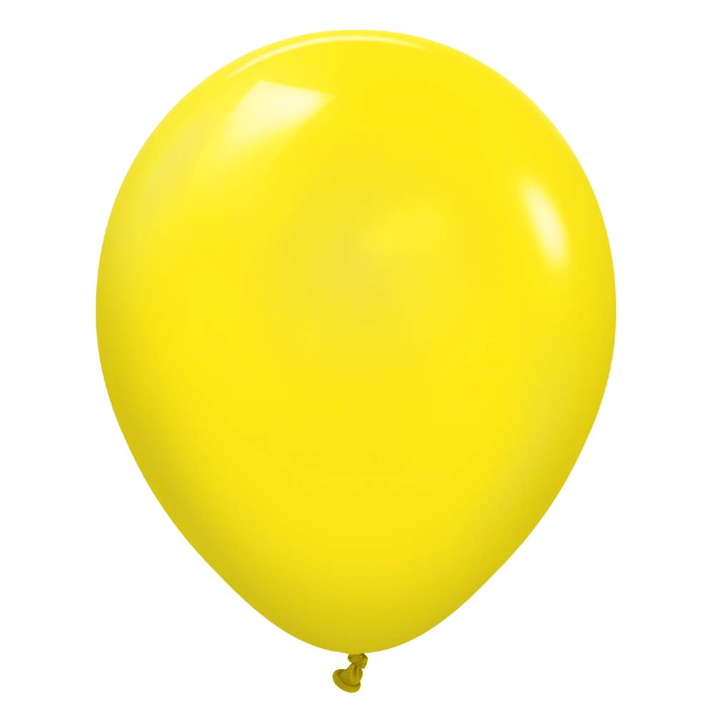 Latex Balloons 18 Inch Yellow